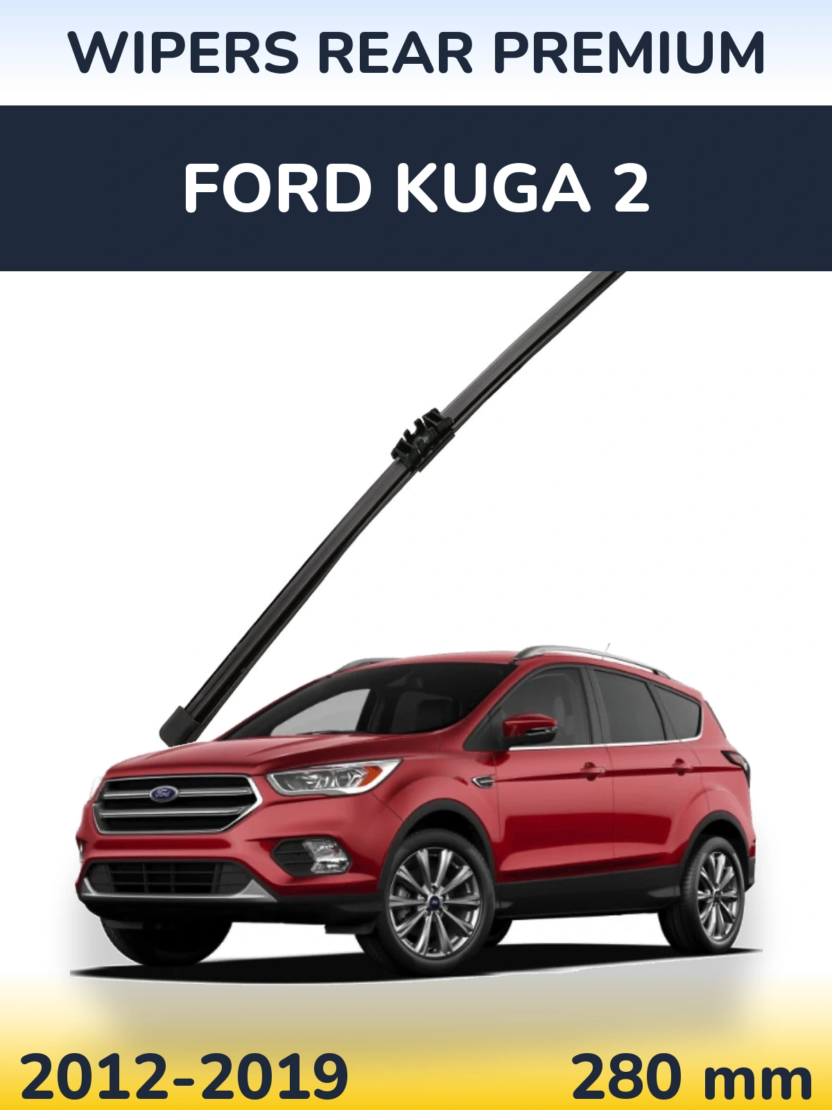 Tylna wycieraczka WIPERS REAR PREMIUM 280 mm do Ford Kuga 2 2012-2019