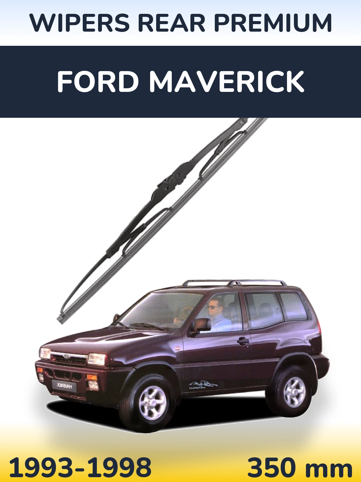 Rear wiper blade WIPERS REAR PREMIUM 350 мм for Ford Maverick 1993-1998