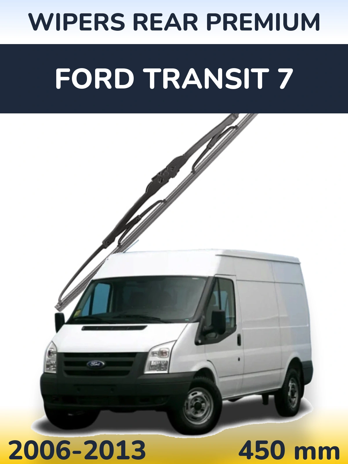 Tylna wycieraczka WIPERS REAR PREMIUM 450 mm do Ford Transit 7 2006-2013