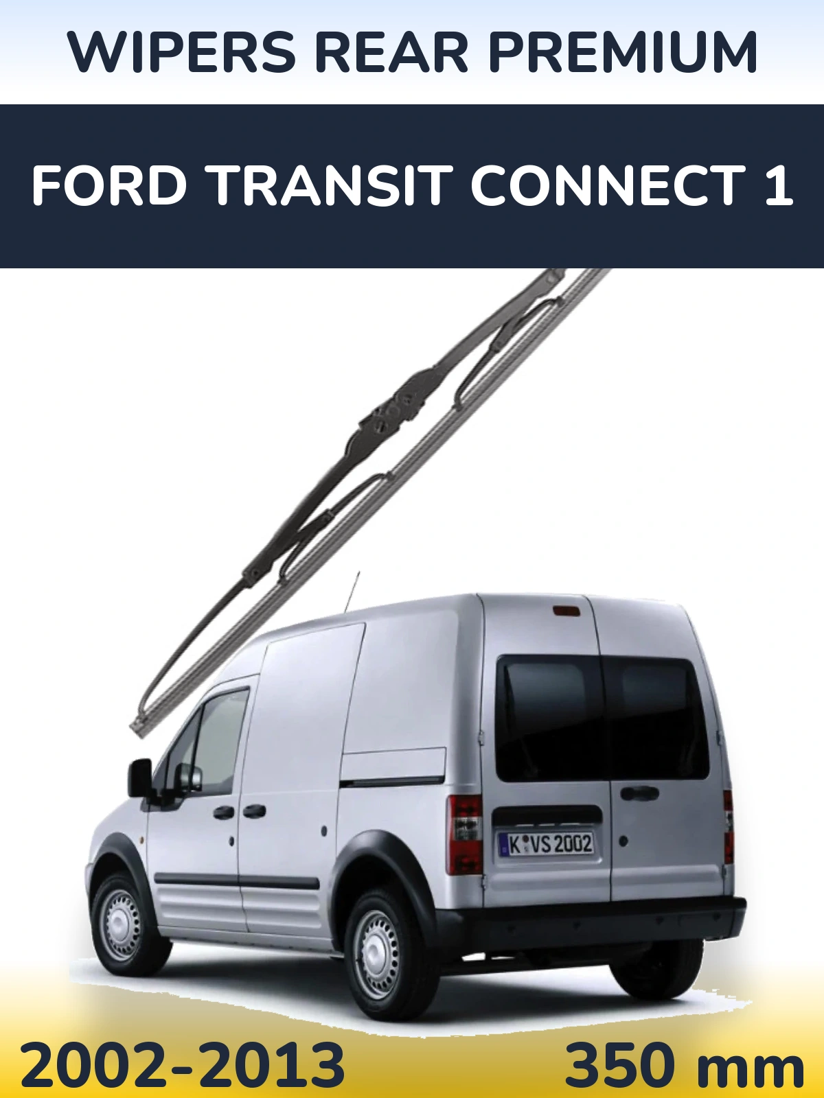 Tylna wycieraczka WIPERS REAR PREMIUM 350 mm do Ford Transit Connect 1 2002-2013