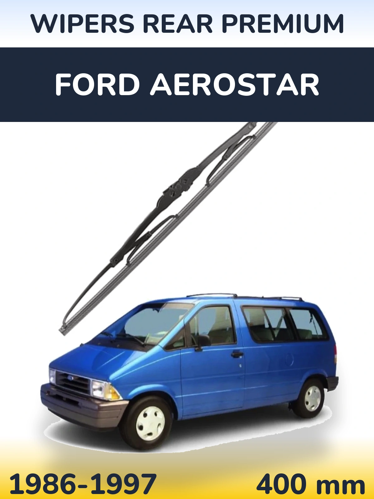Задня щітка WIPERS REAR PREMIUM 400 мм для Ford Aerostar 1986-1997
