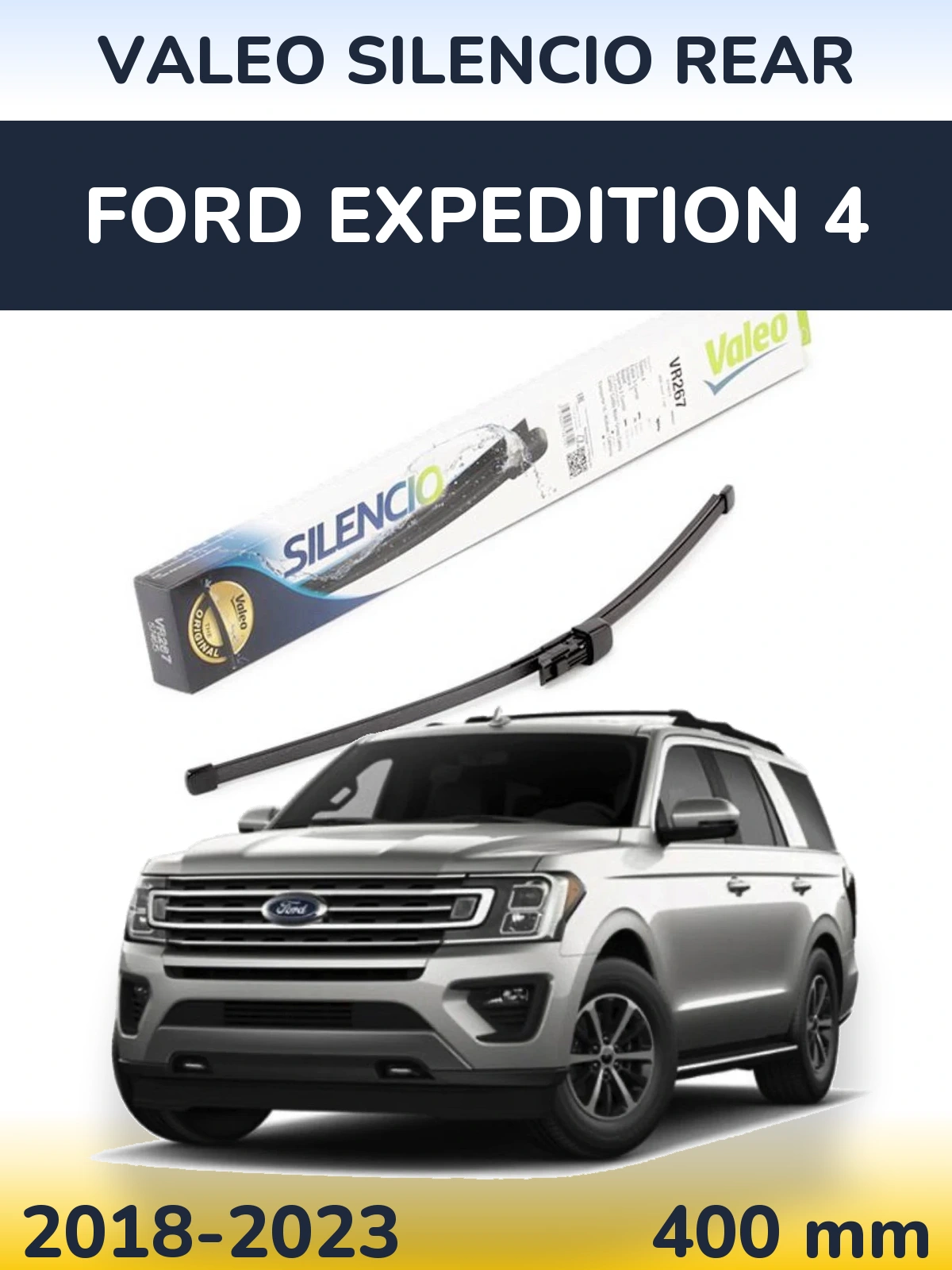 Tylna wycieraczka Valeo Silencio Rear 400 mm do Ford Expedition 4 2018-2023