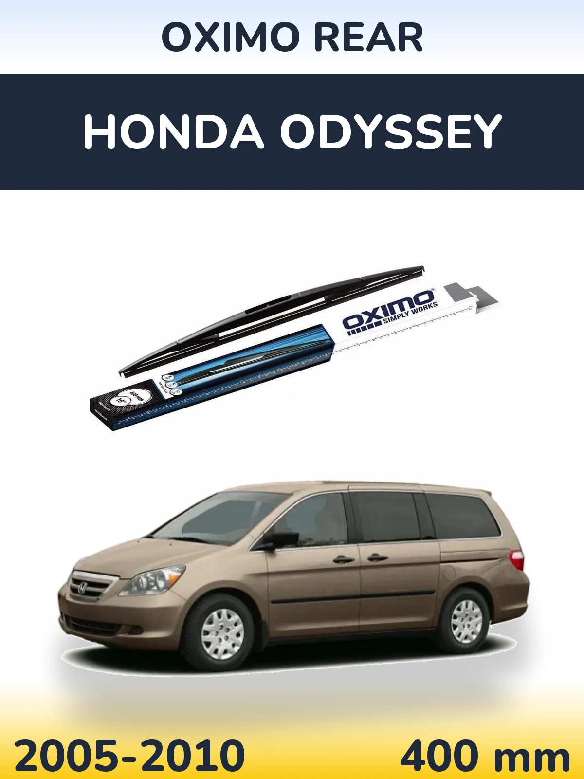 Задний дворник Oximo Rear 400 мм для Honda Odyssey 2005-2010