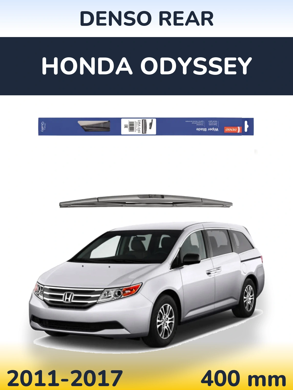 Tylna wycieraczka Denso Rear 400 mm do Honda Odyssey 4 2011-2017