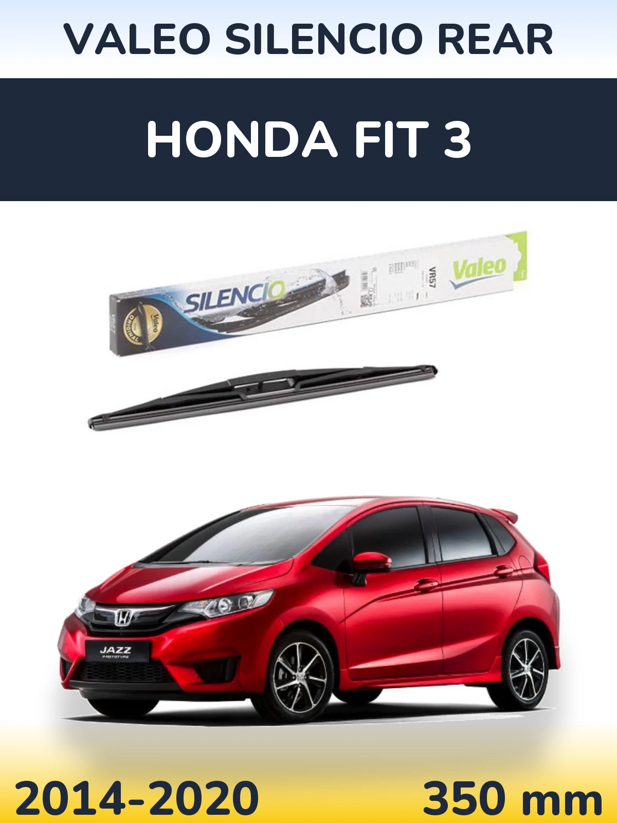 Tylna wycieraczka Valeo Silencio Rear 345 mm do Honda Fit 3 2014-2020