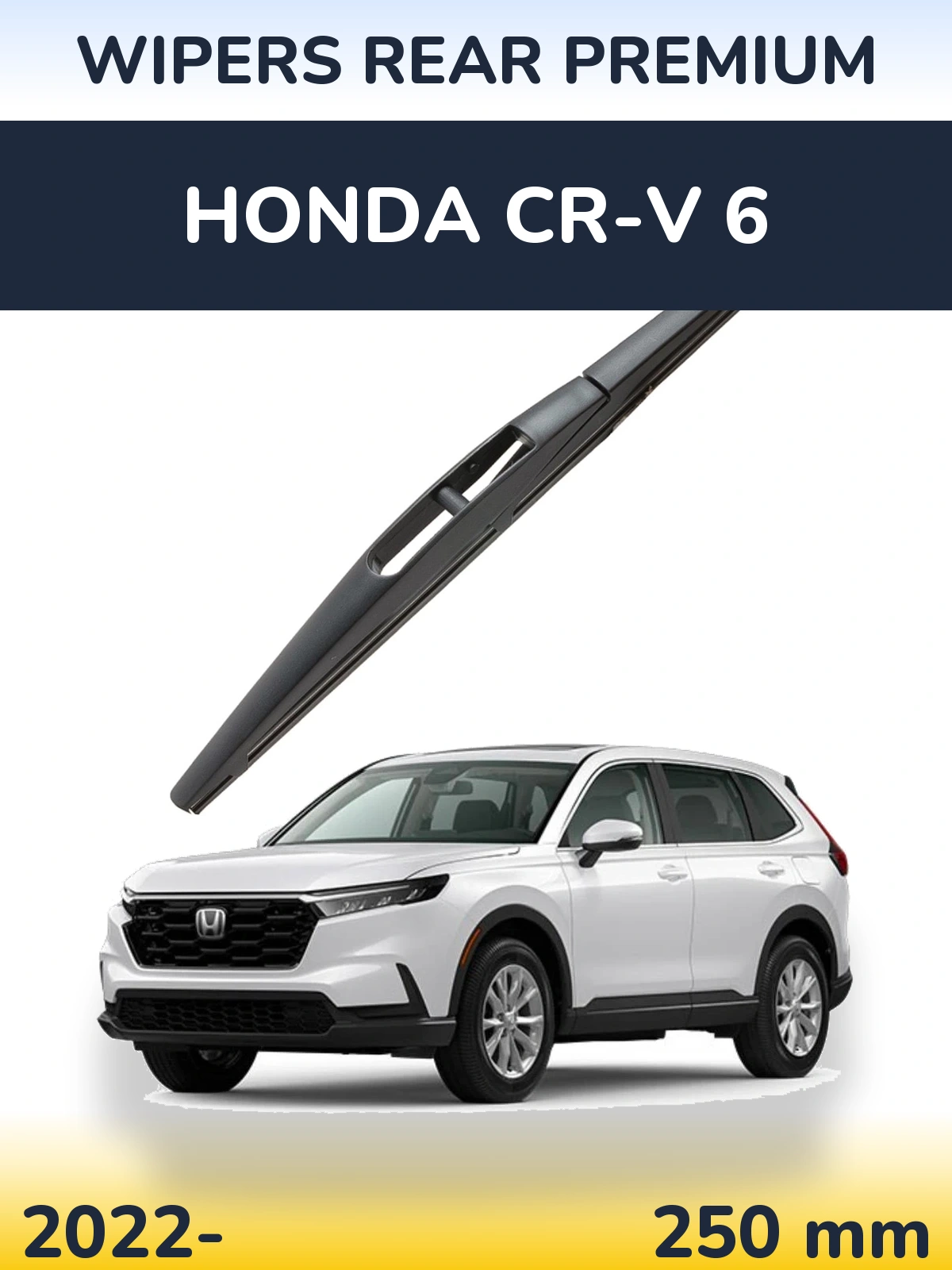 Rear wiper blade WIPERS REAR PREMIUM 250 mm for Honda CR-V 6 2022-2026