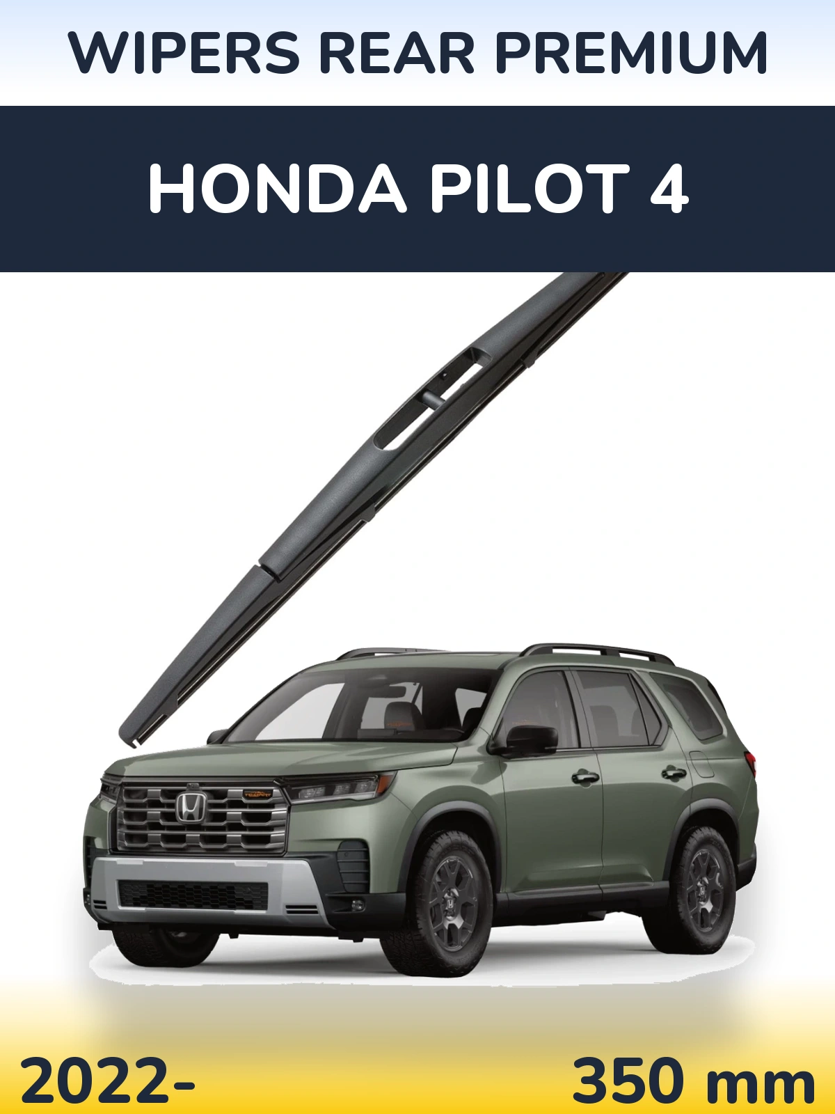 Tylna wycieraczka WIPERS REAR PREMIUM 350 mm do Honda Pilot 4 2022-2026