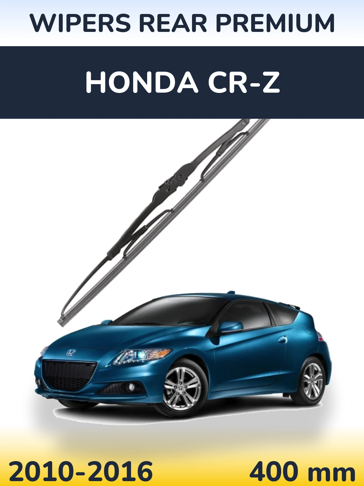 Tylna wycieraczka WIPERS REAR PREMIUM 400 mm do Honda CR-Z 2010-2016