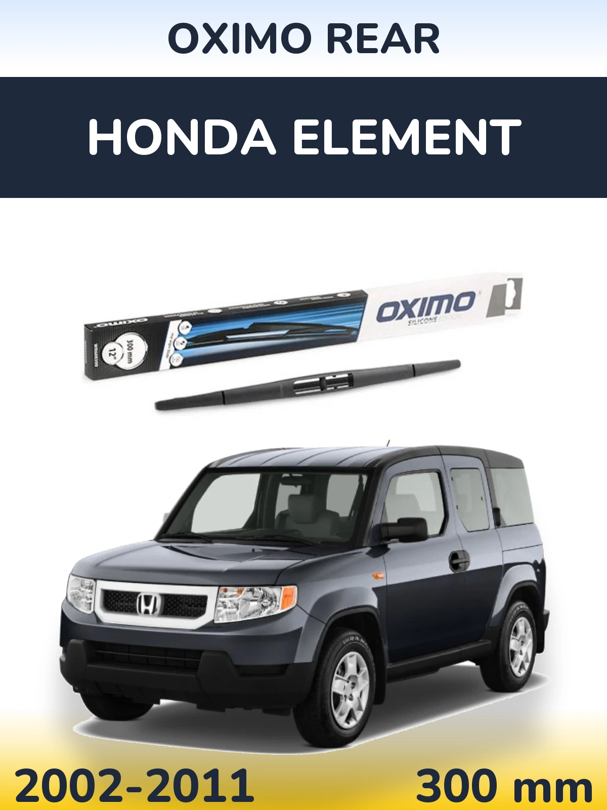 Tylna wycieraczka Oximo Rear 300 mm do Honda Element 2002-2011