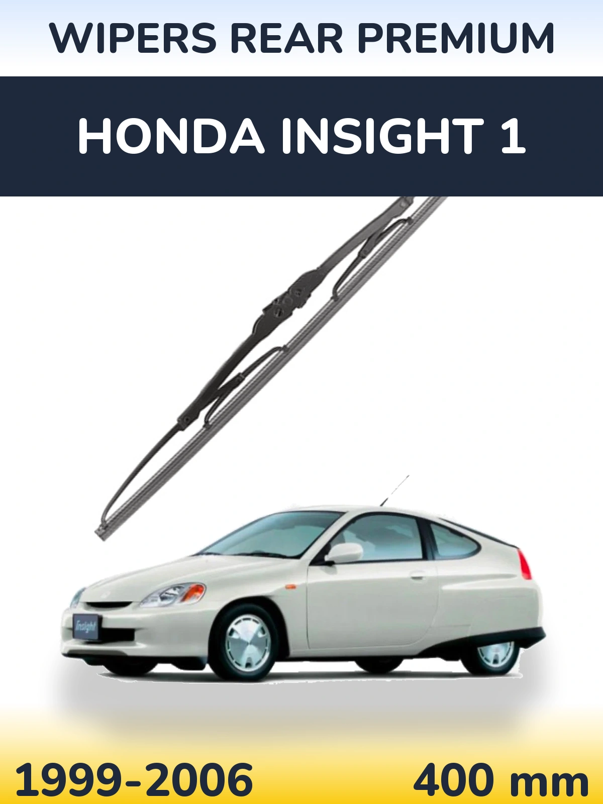 Rear wiper blade WIPERS REAR PREMIUM 400 mm for Honda Insight 1 1999-2006