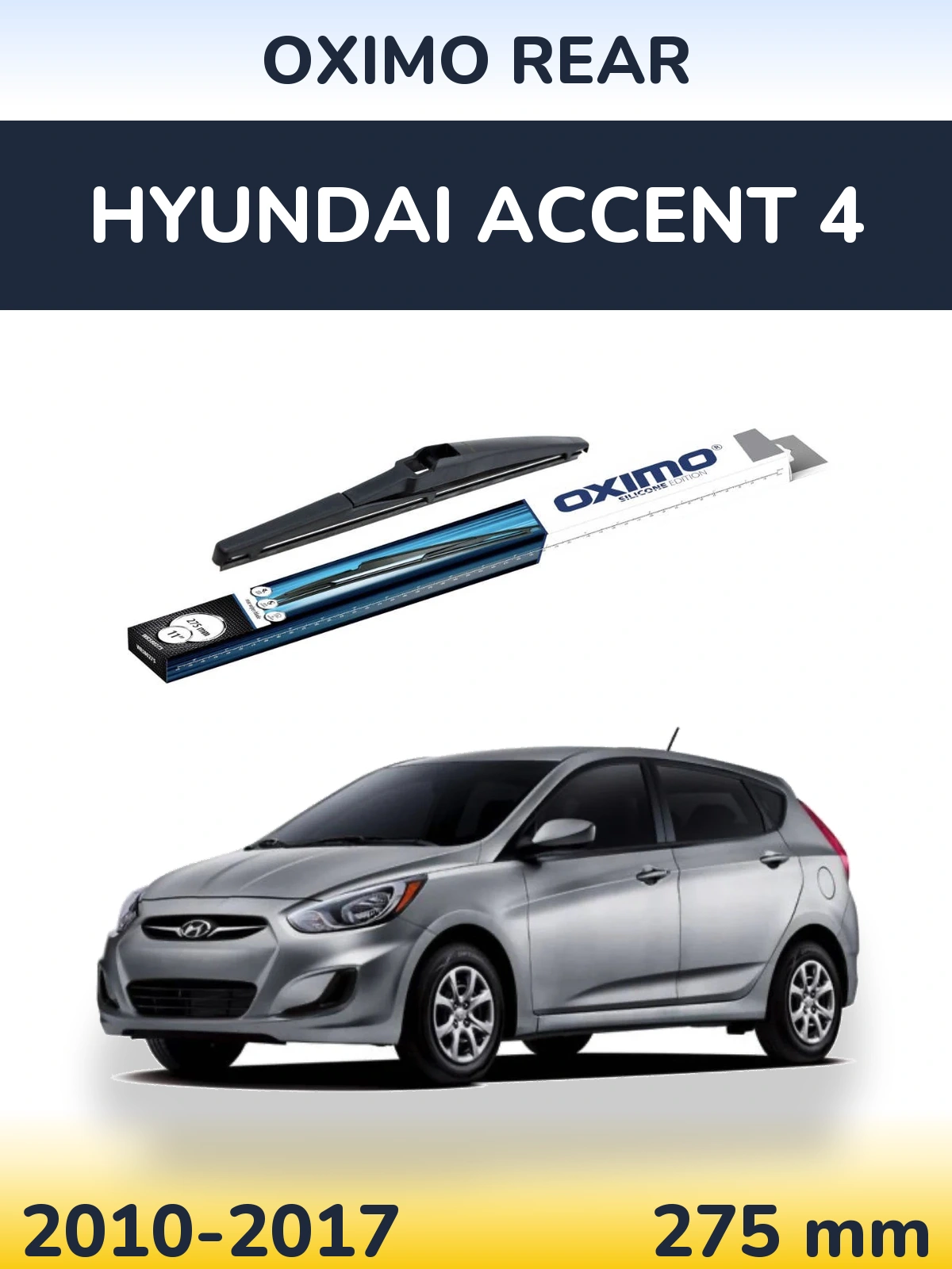 Tylna wycieraczka Oximo Rear 280 mm do Hyundai Accent 4 2010-2017