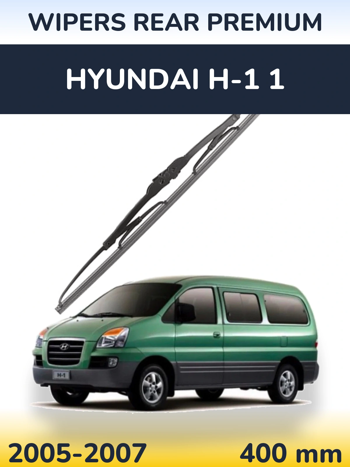 Tylna wycieraczka WIPERS REAR PREMIUM 400 mm do Hyundai H-1 1 2005-2007