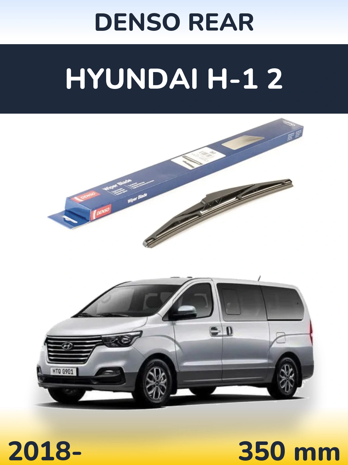 Tylna wycieraczka Denso Rear 350 mm do Hyundai H-1 2 2018-2026
