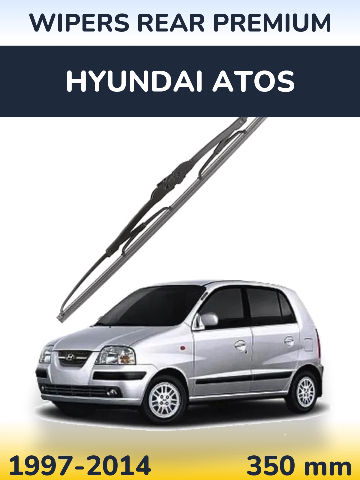 Tylna wycieraczka WIPERS REAR PREMIUM 350 mm do Hyundai Atos 1997-2014