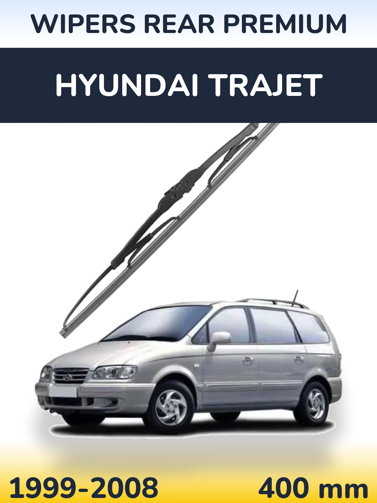 Tylna wycieraczka WIPERS REAR PREMIUM 400 mm do Hyundai Trajet 1999-2008