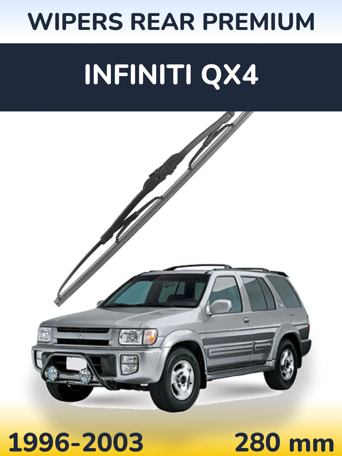 Rear wiper blade WIPERS REAR PREMIUM 280 мм for Infiniti QX4 1996-2003