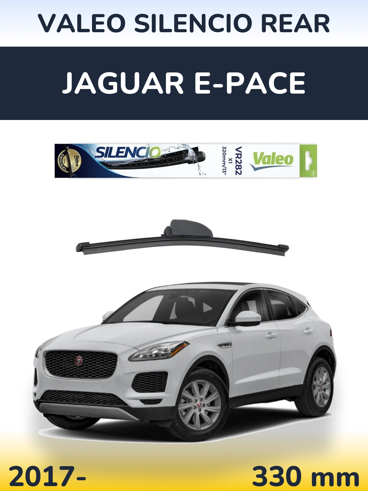 Tylna wycieraczka Valeo Silencio Rear 320 mm do Jaguar E-Pace 2017-2026