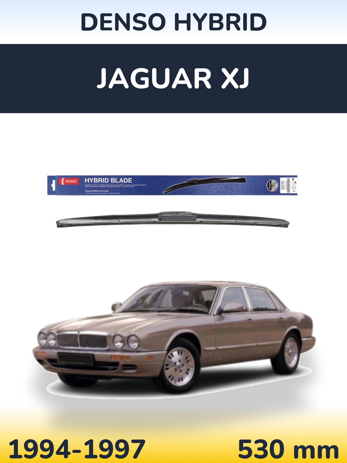 Przednia wycieraczka Denso Hybrid 530 mm do Jaguar XJ 1994-1997