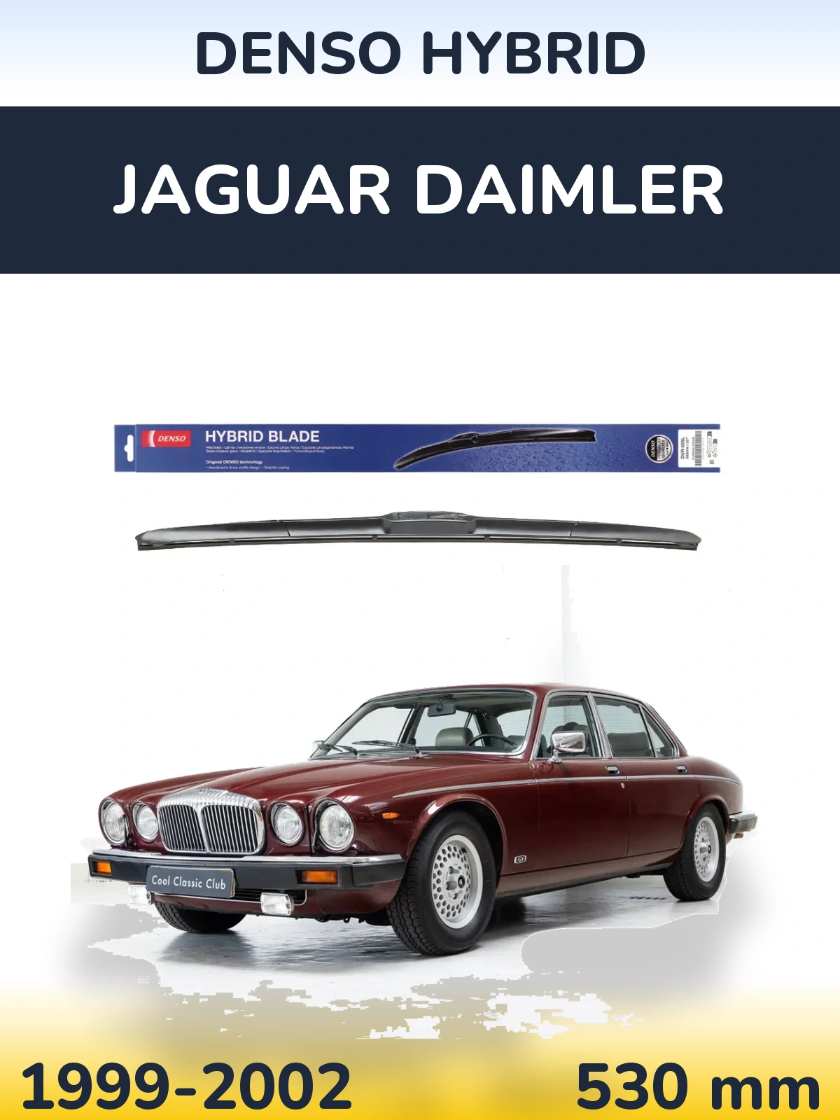 Przednia wycieraczka Denso Hybrid 530 mm do Jaguar Daimler 1999-2002