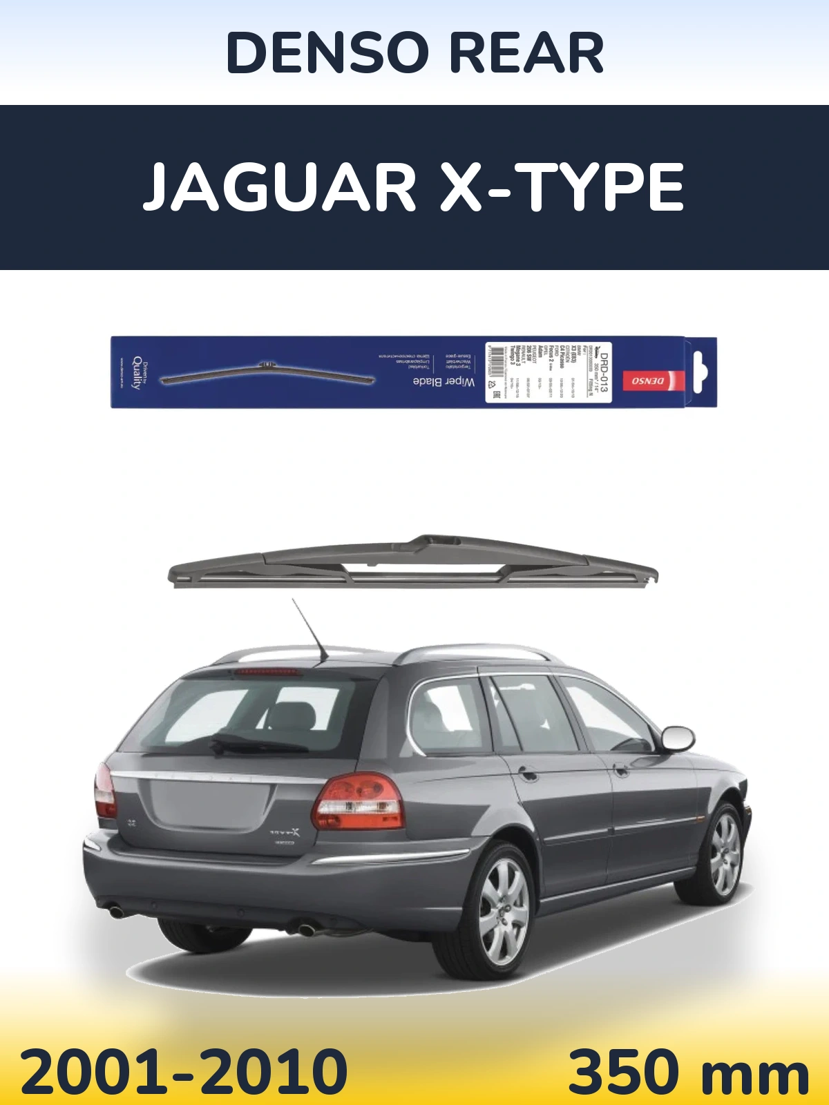 Tylna wycieraczka Denso Rear 350 mm do Jaguar X-Type 2001-2010