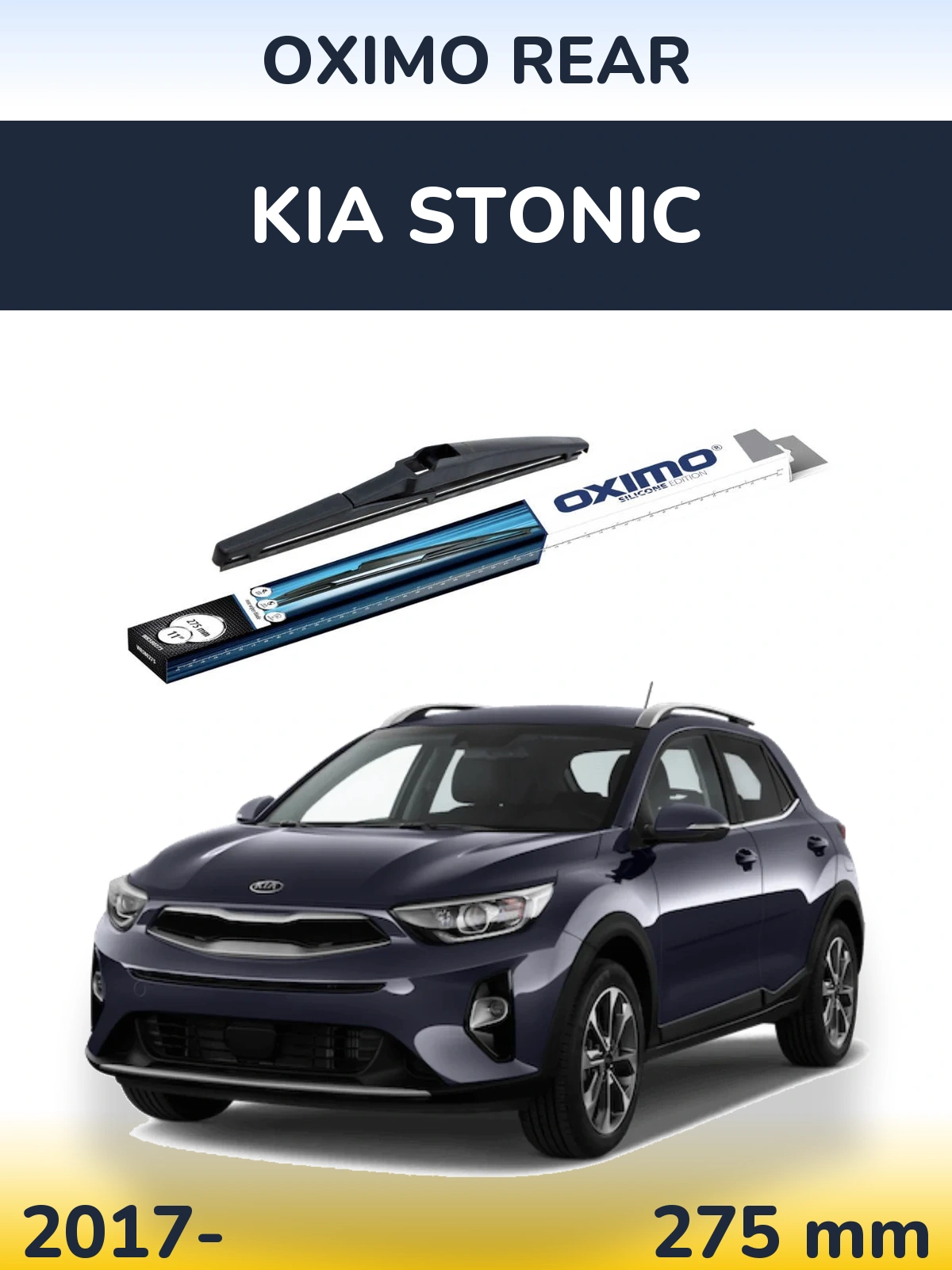 Rear wiper blade Oximo Rear 280 mm for KIA Stonic 2017-2026