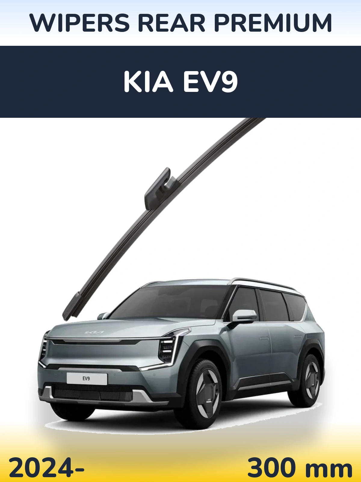 Rear wiper blade WIPERS REAR PREMIUM 300 мм for KIA EV9 2024-2026