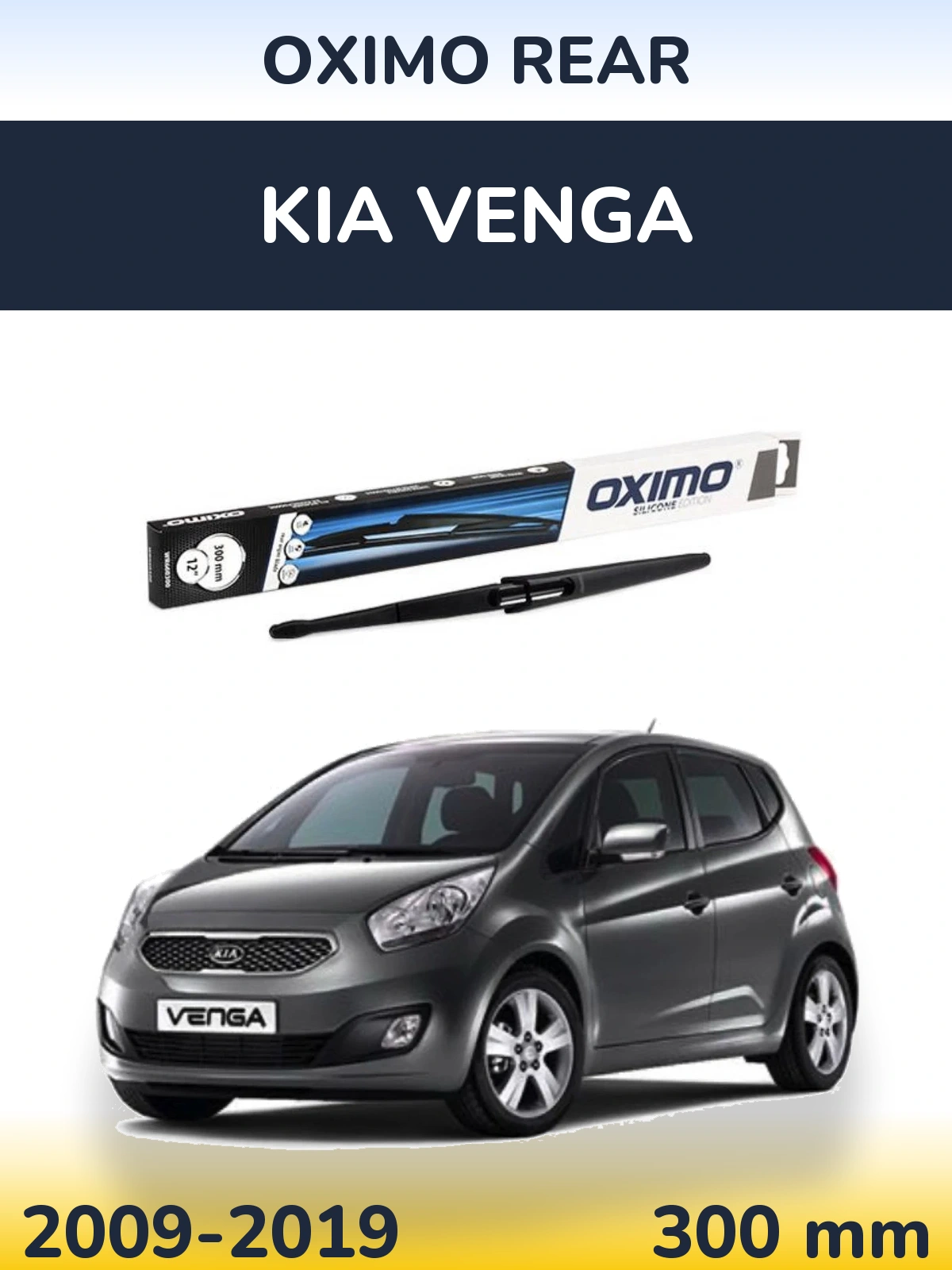 Rear wiper blade Oximo Rear 300 мм for KIA Venga 2009-2019