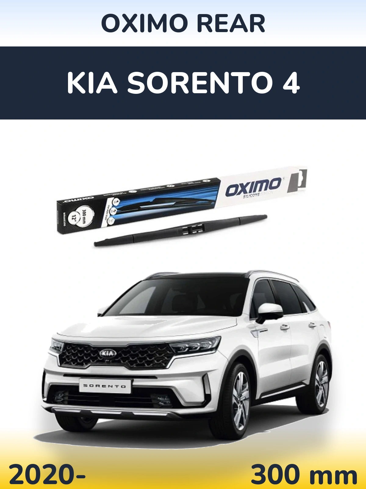 Tylna wycieraczka Oximo Rear 300 mm do KIA Sorento 4 2020-2026