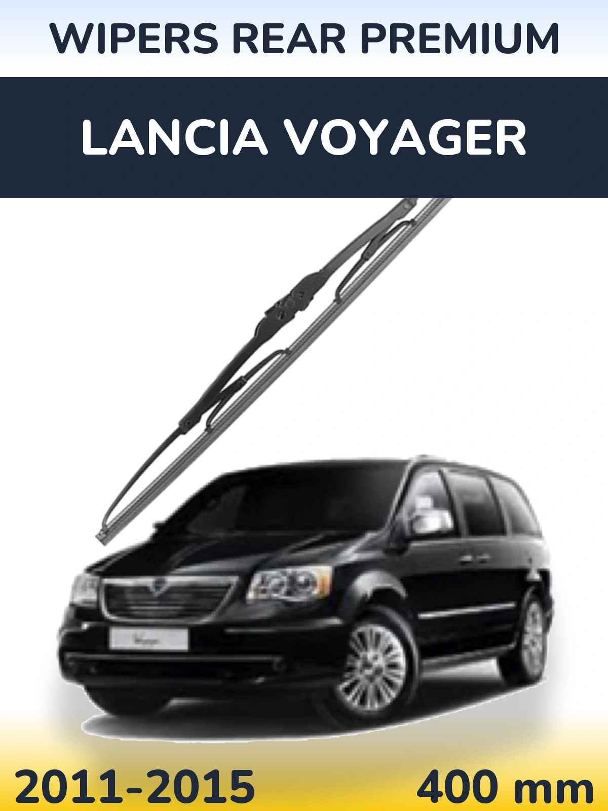 Tylna wycieraczka WIPERS REAR PREMIUM 400 mm do Lancia Voyager 2011-2015
