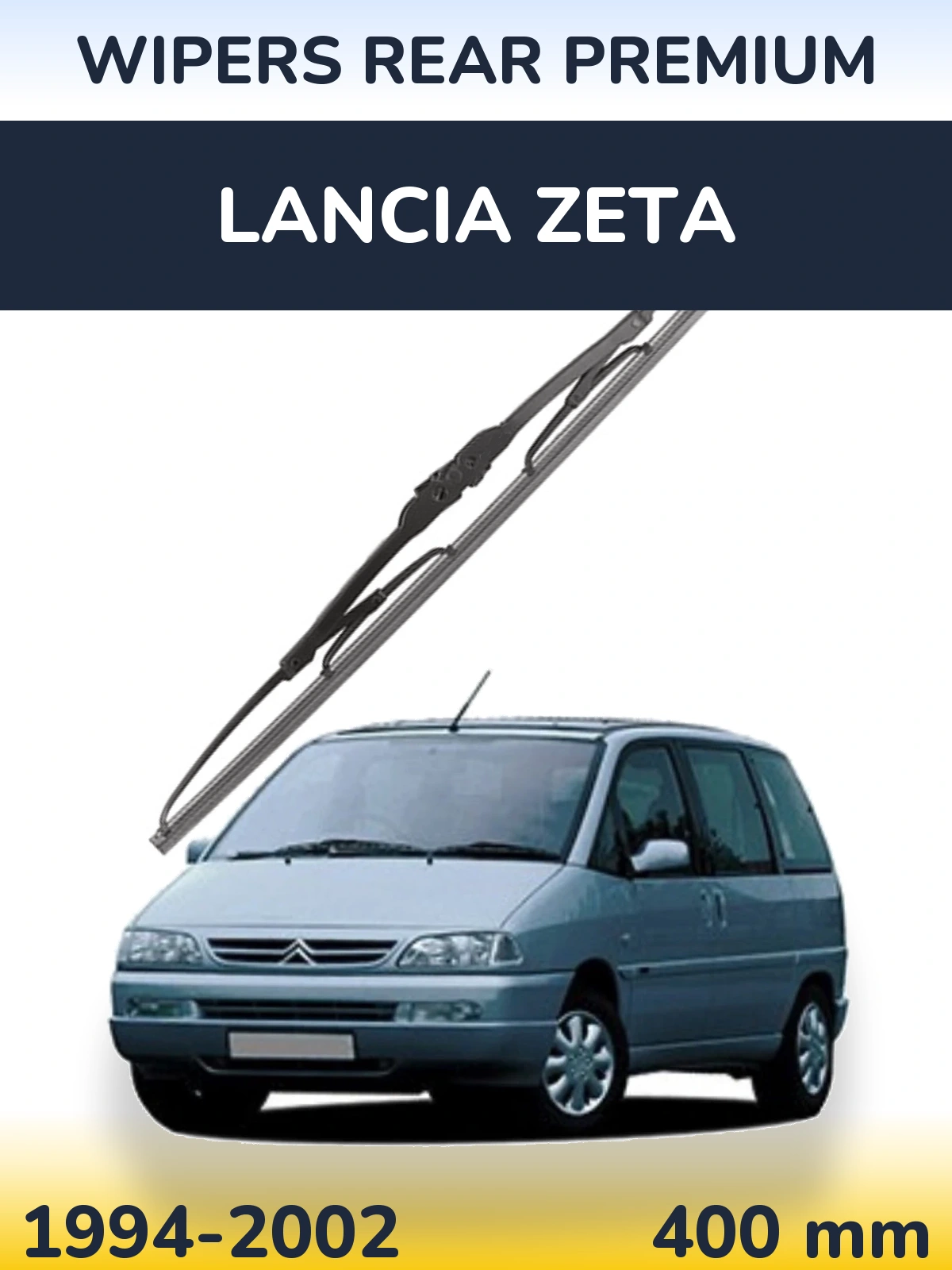 Tylna wycieraczka WIPERS REAR PREMIUM 400 mm do Lancia Zeta 1994-2002