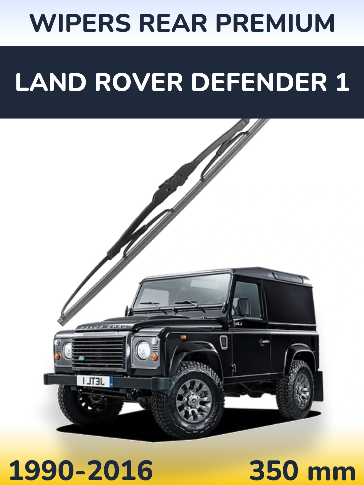 Tylna wycieraczka WIPERS REAR PREMIUM 350 mm do Land Rover Defender 1 1990-2016