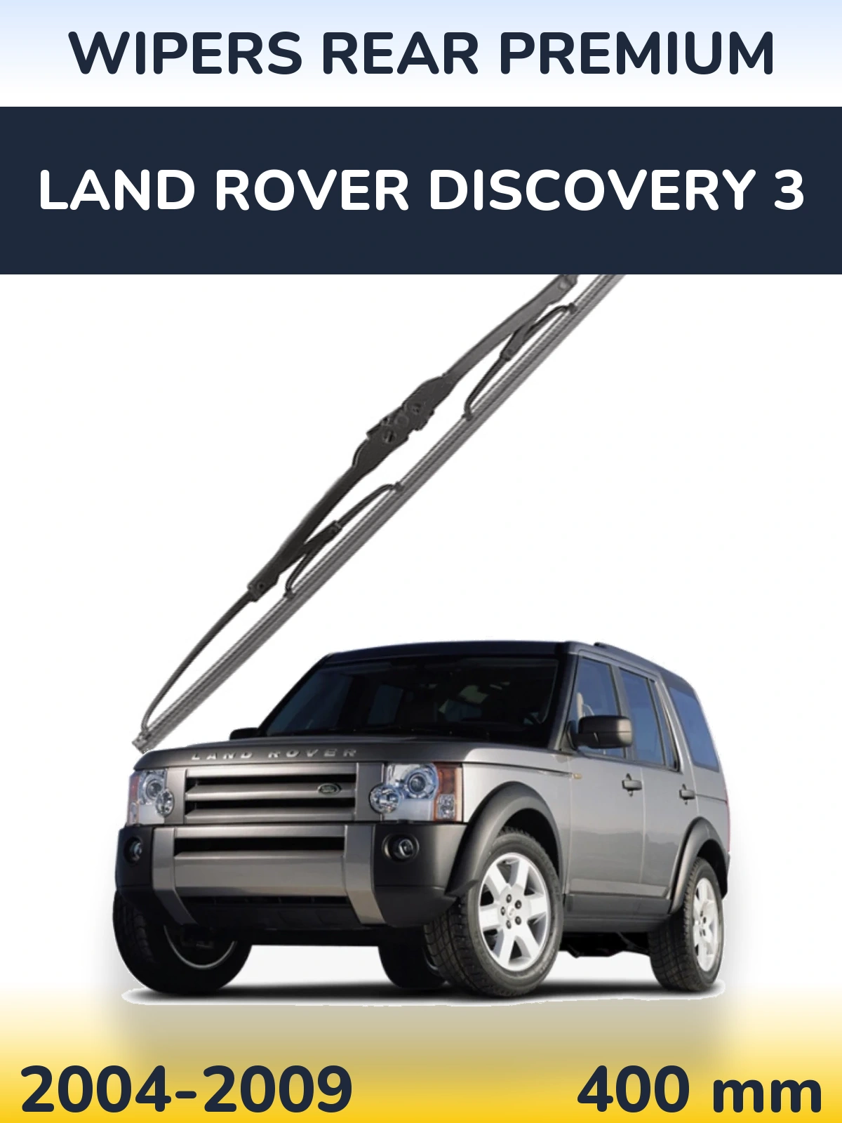 Задний дворник WIPERS REAR PREMIUM 400 мм для Land Rover Discovery 3 2004-2009