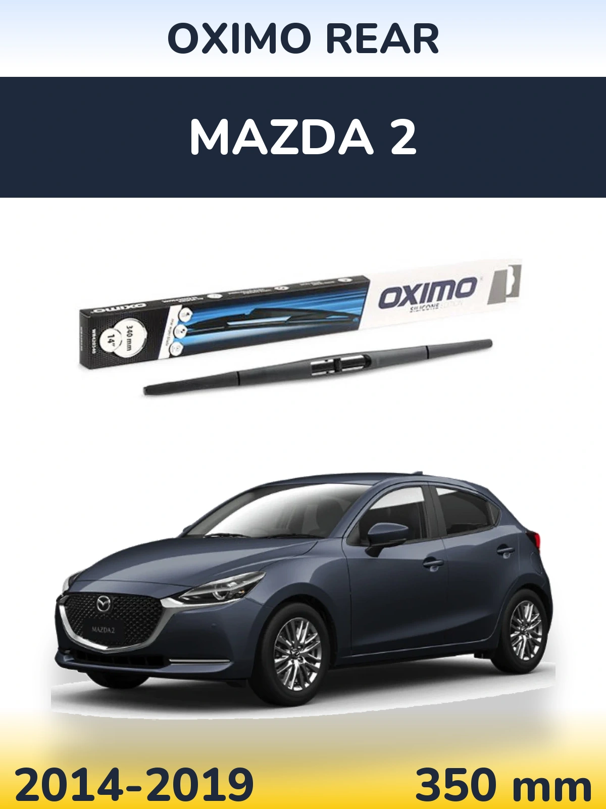 Tylna wycieraczka Oximo Rear 350 mm do Mazda 2 2014-2019