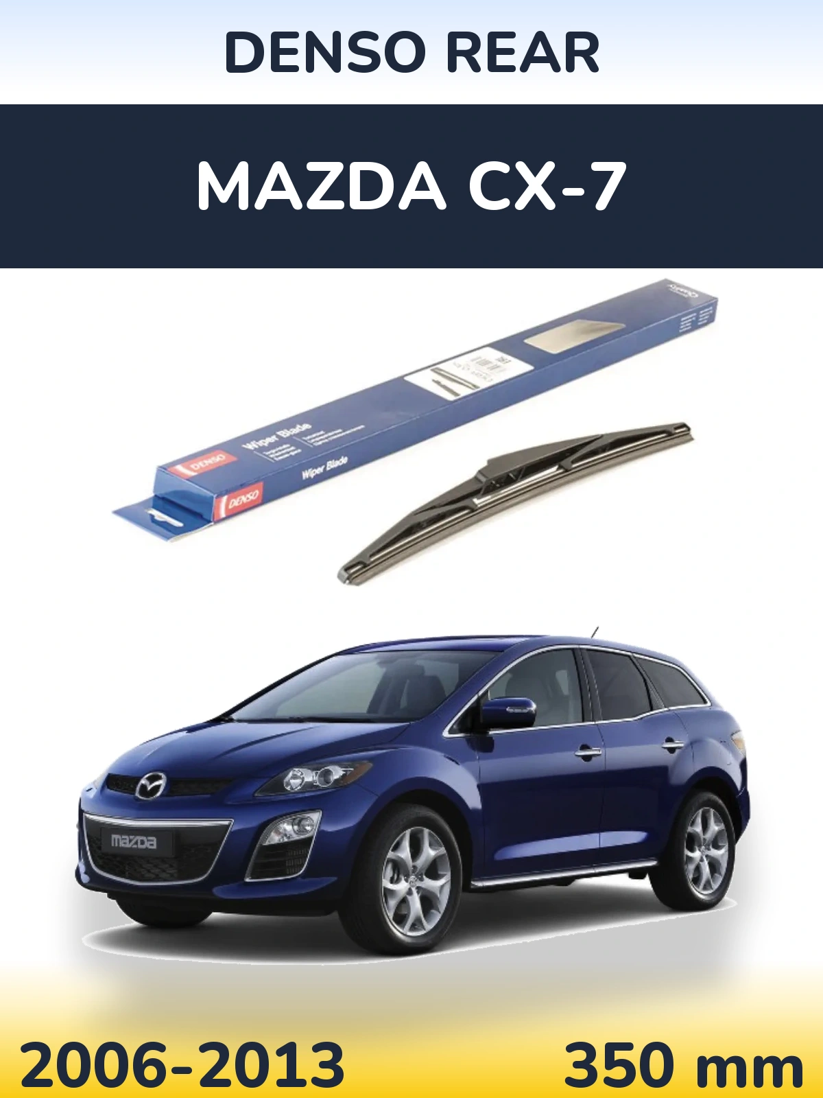 Tylna wycieraczka Denso Rear 350 mm do Mazda CX-7 2006-2013