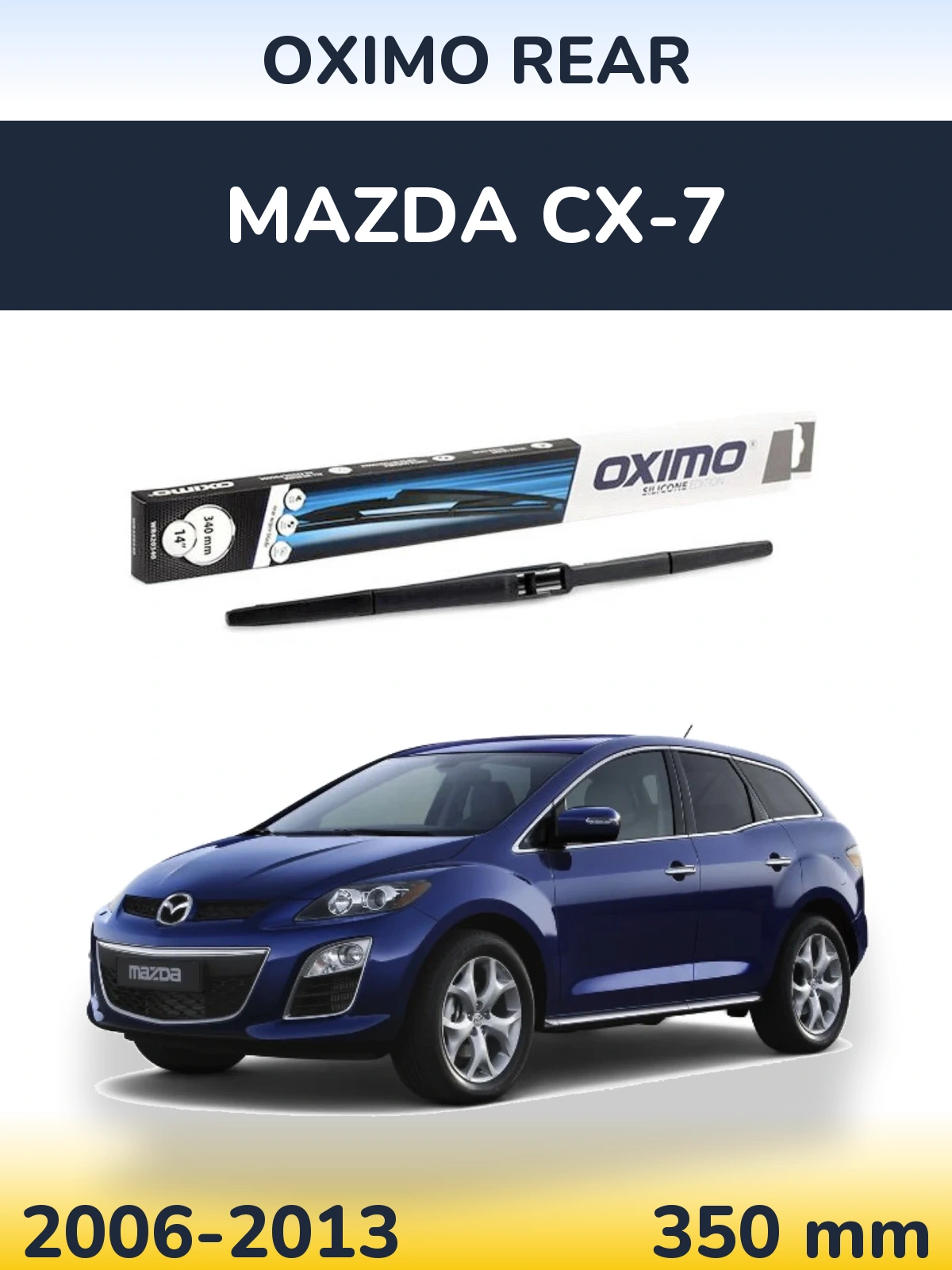 Tylna wycieraczka Oximo Rear 350 mm do Mazda CX-7 2006-2013
