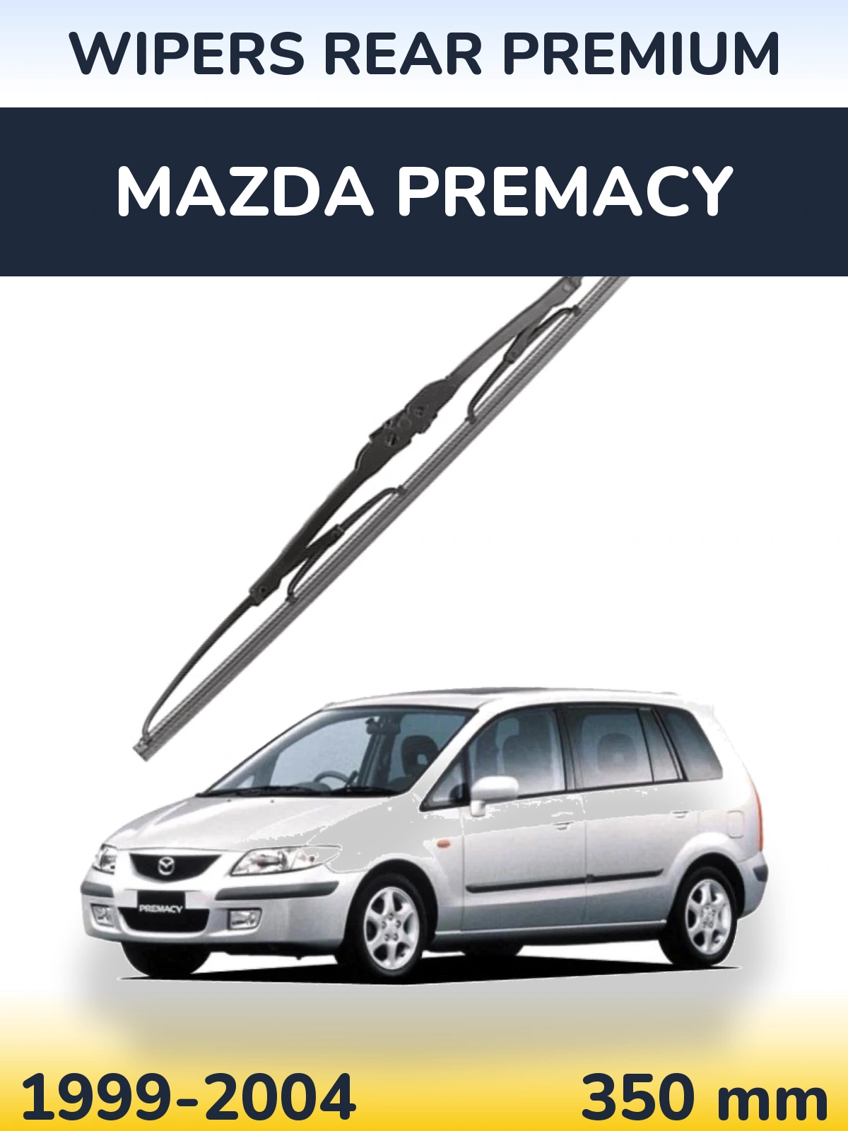 Rear wiper blade WIPERS REAR PREMIUM 350 мм for Mazda Premacy 1999-2004