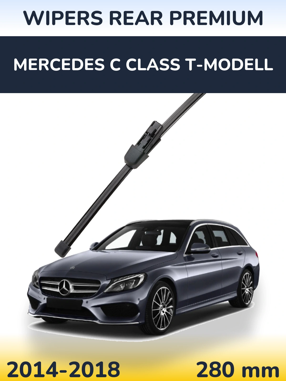 Tylna wycieraczka WIPERS REAR PREMIUM 280 mm do Mercedes Klasa C T-Modell 2014-2018