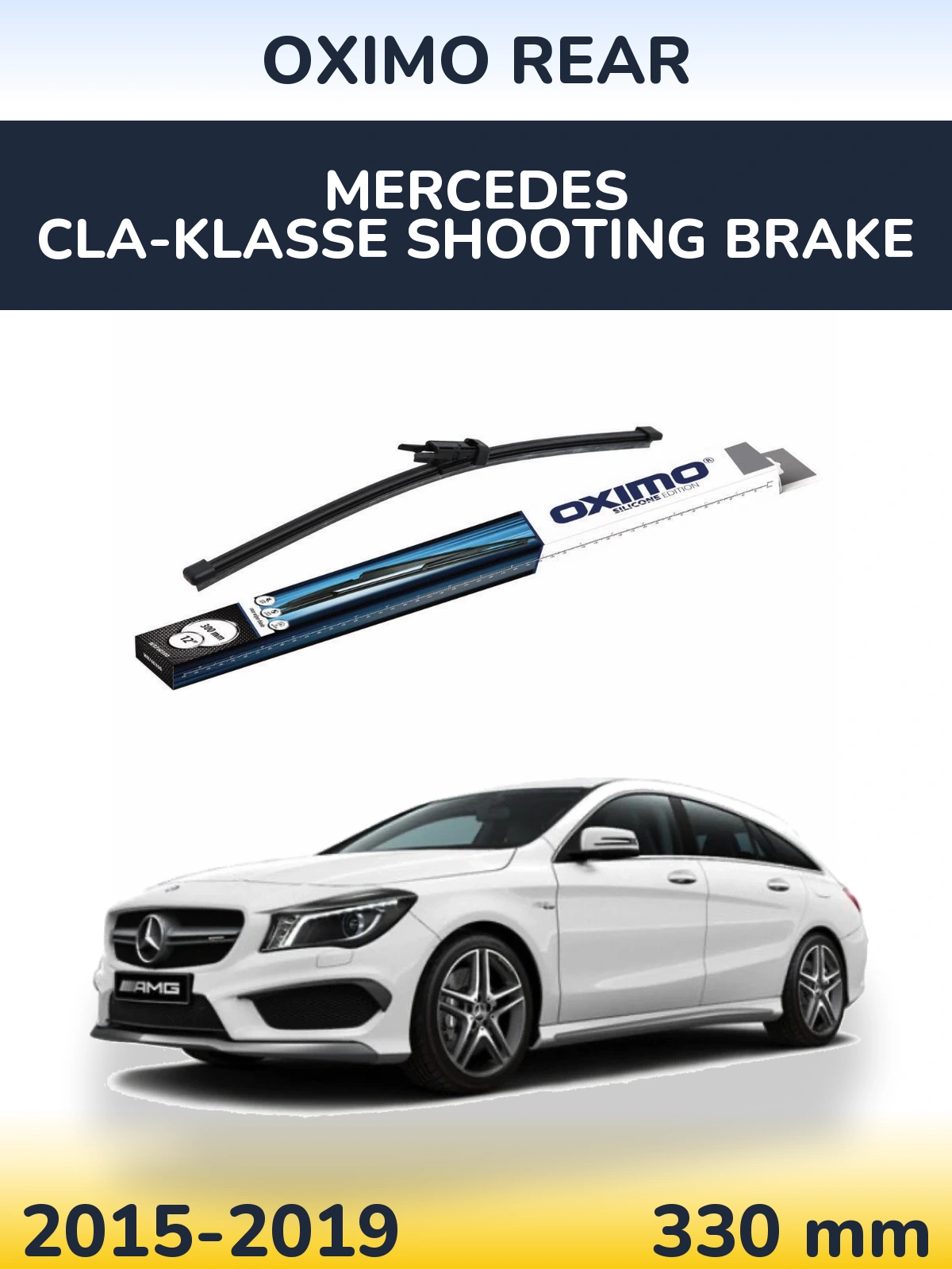 Rear wiper blade Oximo Rear 300 мм for Mercedes CLA-Klasse Shooting Brake 2015-2019