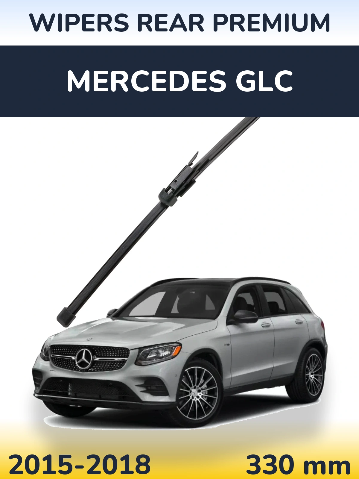 Rear wiper blade WIPERS REAR PREMIUM 330 мм for Mercedes GLC 2015-2018