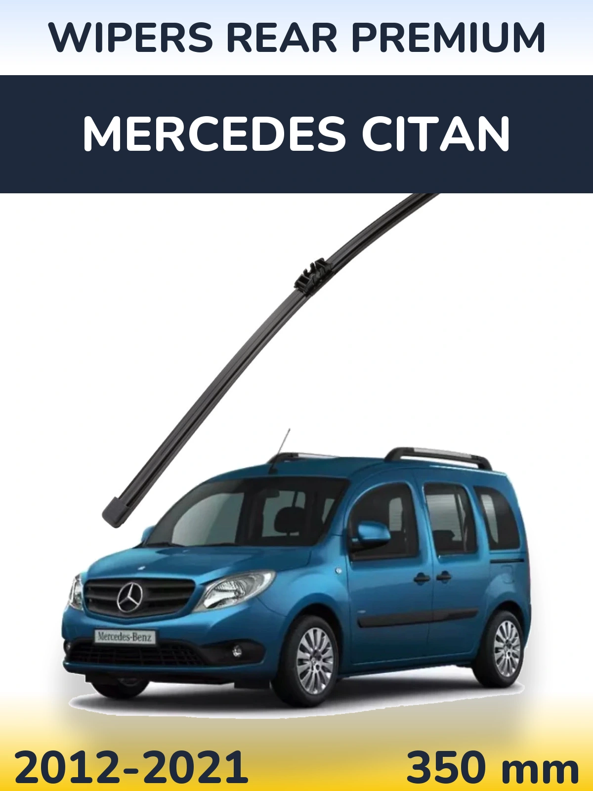 Rear wiper blade WIPERS REAR PREMIUM 350 мм for Mercedes Citan 2012-2021