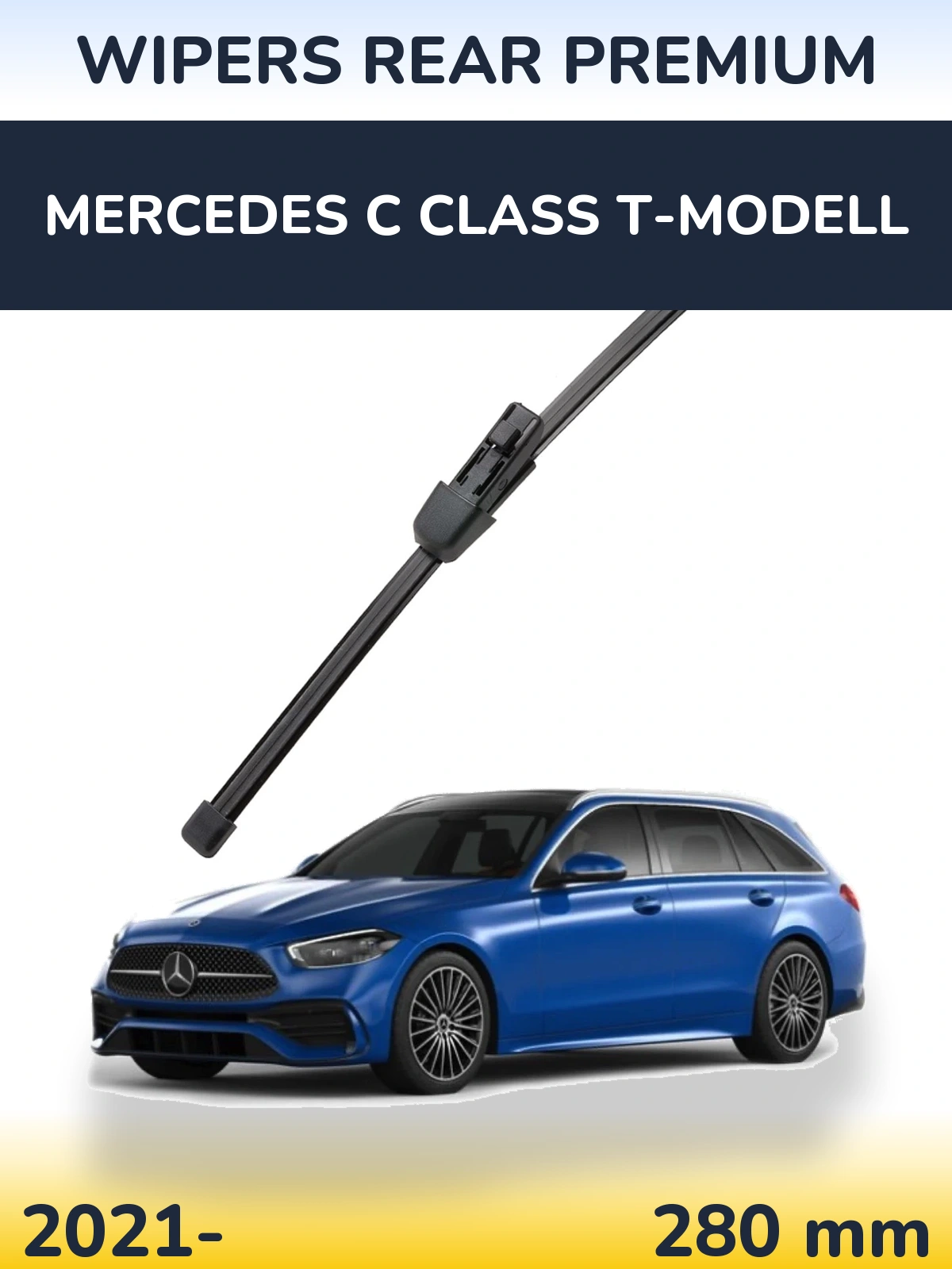 Tylna wycieraczka WIPERS REAR PREMIUM 280 mm do Mercedes Klasa C T-Modell 2021-2026