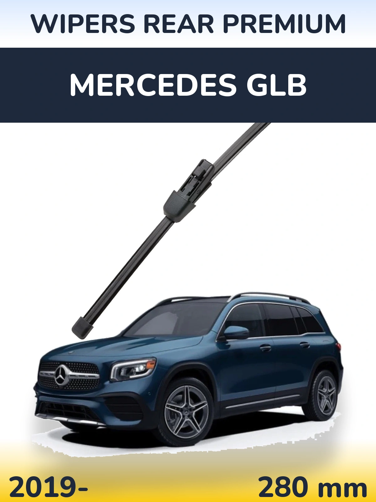 Tylna wycieraczka WIPERS REAR PREMIUM 280 mm do Mercedes GLB 2019-2026