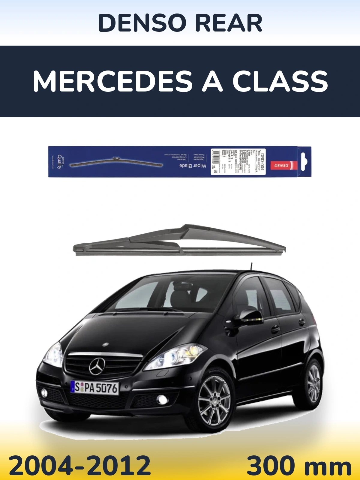 Rear wiper blade Denso Rear 300 мм for Mercedes A Class 2004-2012