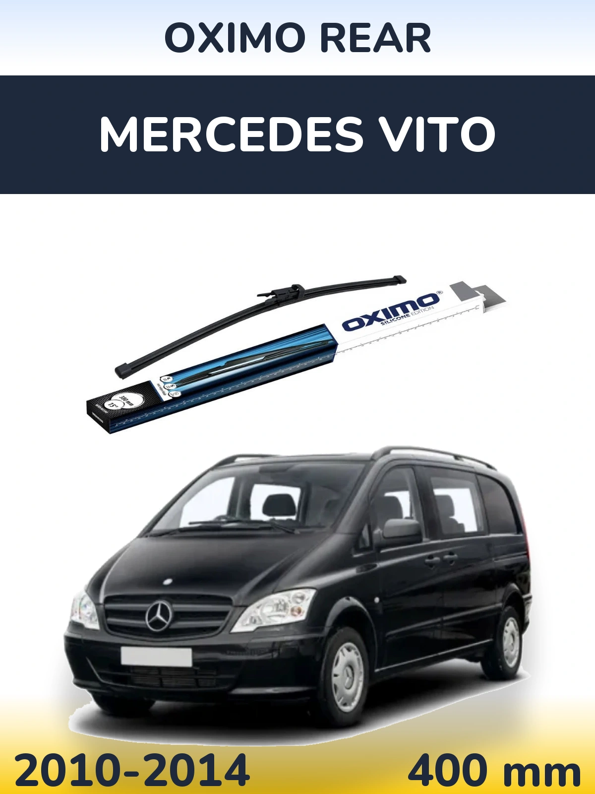 Tylna wycieraczka Oximo Rear 380 mm do Mercedes Vito 2010-2014