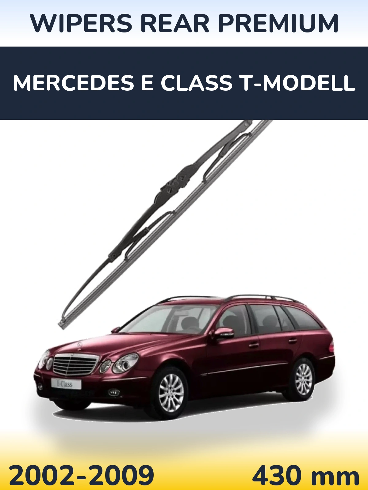 Tylna wycieraczka WIPERS REAR PREMIUM 430 mm do Mercedes Klasa E T-Modell 2002-2009