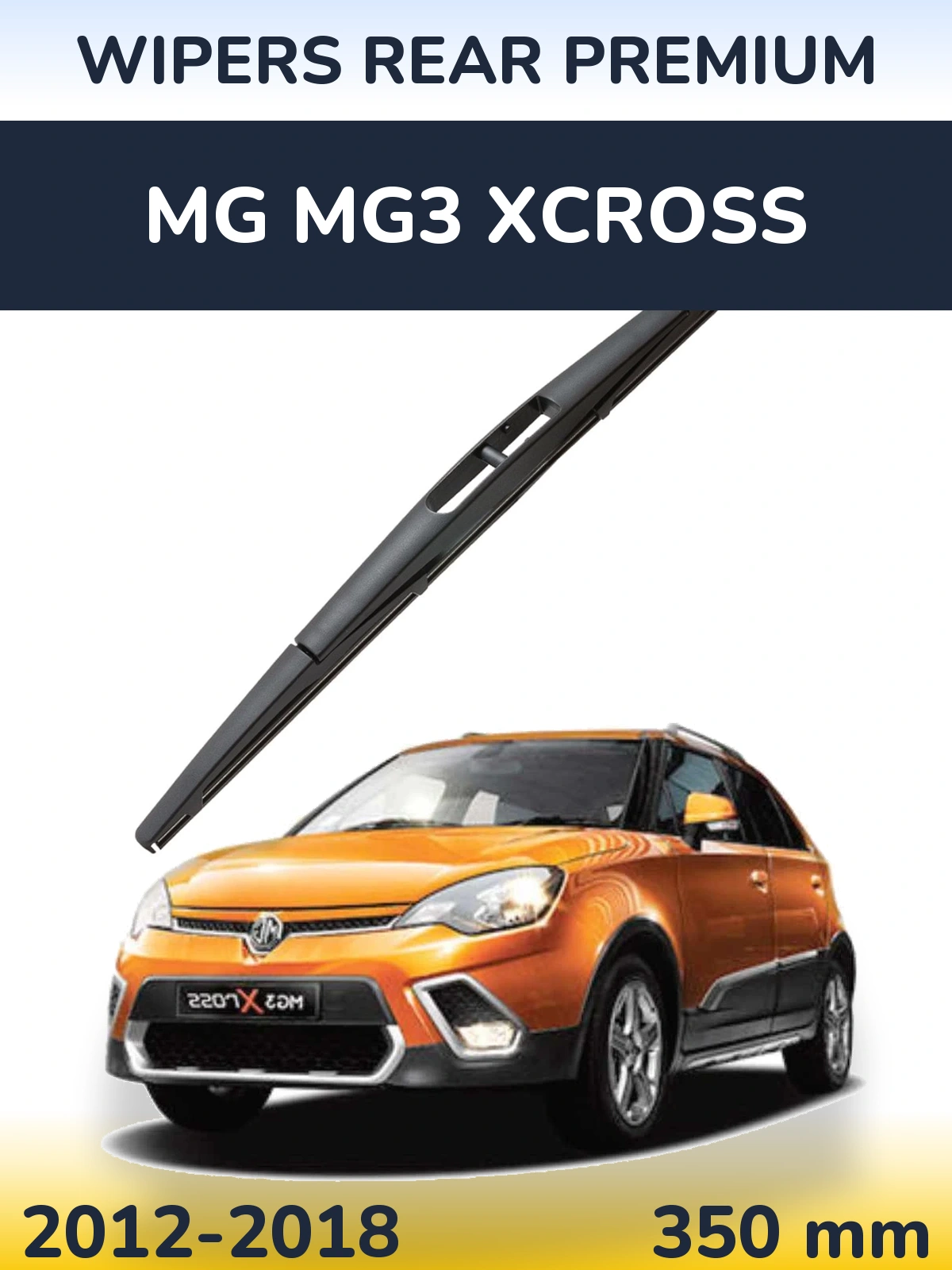 Tylna wycieraczka WIPERS REAR PREMIUM 350 mm do MG MG3 Xcross 2012-2018