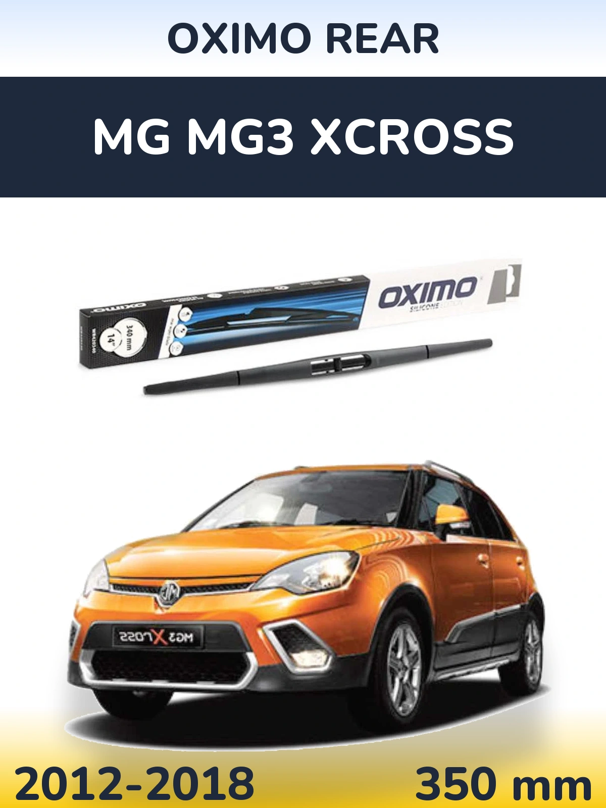 Tylna wycieraczka Oximo Rear 350 mm do MG MG3 Xcross 2012-2018