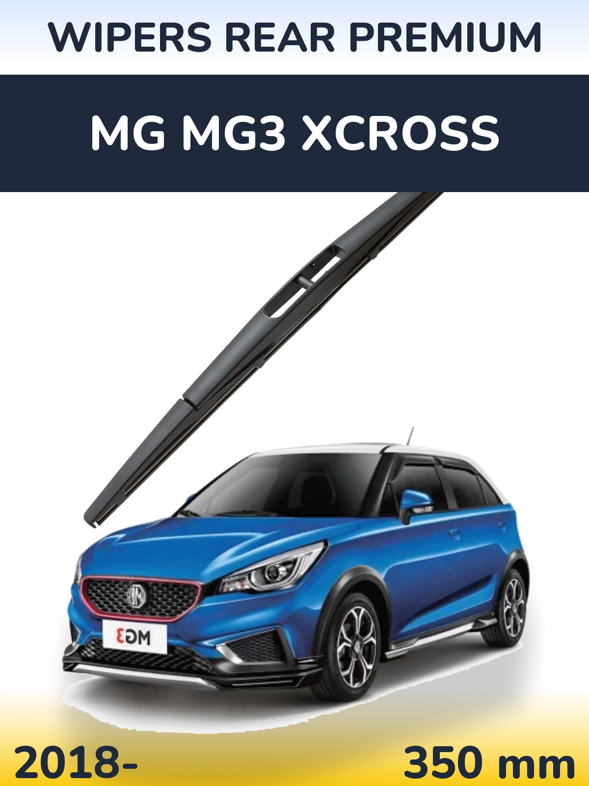 Tylna wycieraczka WIPERS REAR PREMIUM 350 mm do MG MG3 Xcross 2018-2026