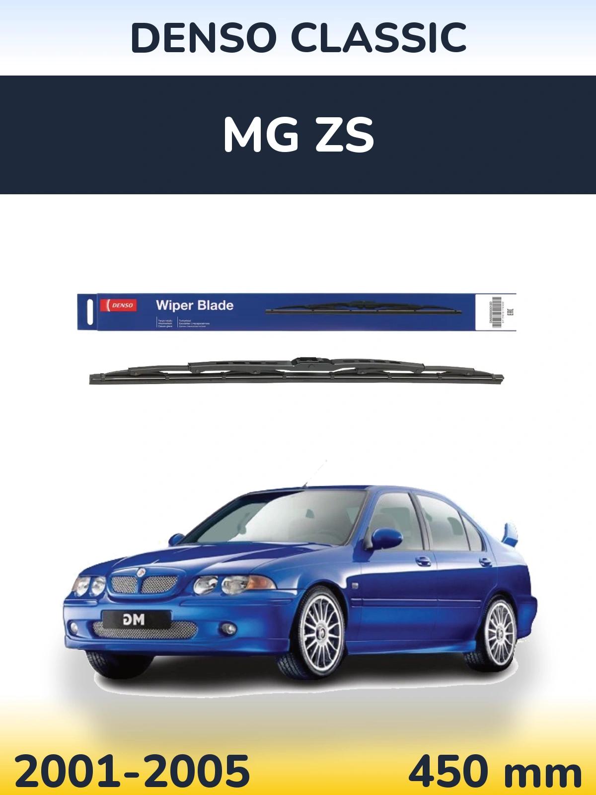 Tylna wycieraczka Denso Classic 450 mm do MG ZS 2001-2005