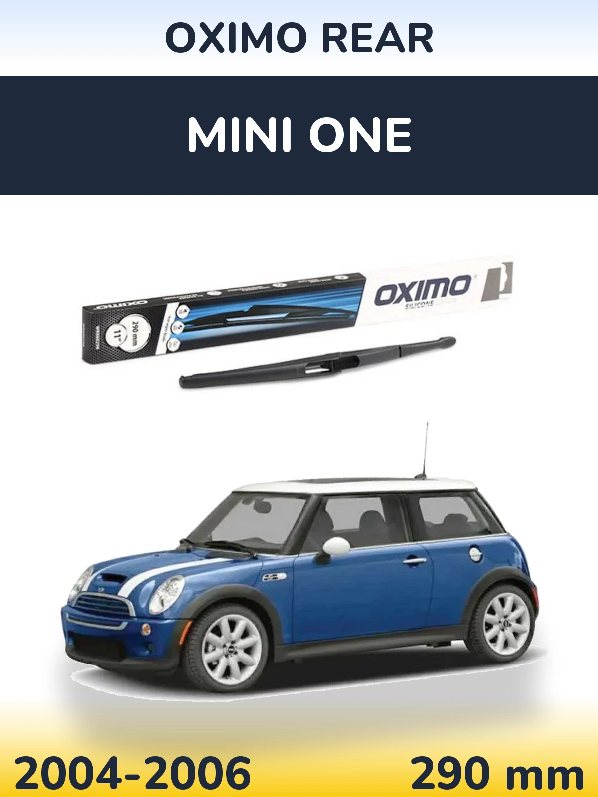 Задний дворник Oximo Rear 290 мм для MINI One 2004-2006